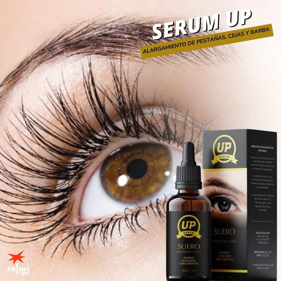 SERUM UP – Suero Nutritivo para Pestañas y Cejas